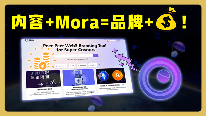 Web3品牌工具Mora（未发币）最全讲解&交互教程